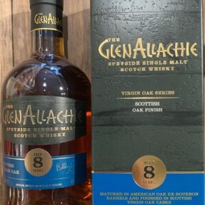 Glenallachie virgin oak serie Scotish oak finish 8 y.o.