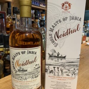 Neidhal Peated Indian single malt whisky Amrut