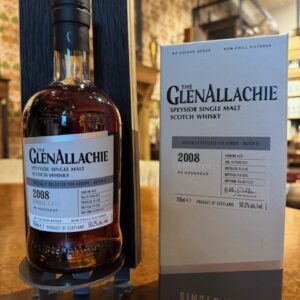 Glenallachie 16 y.o. 2008 for Europe batch 8 px cask 6523 bott 354