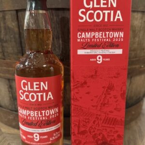 Glen Scotia malts festival 2025 heavily peated ribera del duero finish 9 y.o.