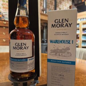 Glen Moray Rioja cask 8 y.o. warehouse 1