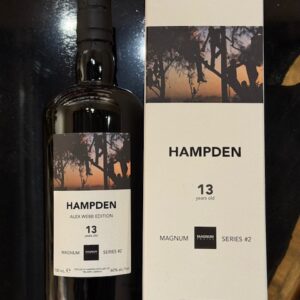 Hampden alex webb edition 13 y.o. magnum series #2 60% alc./vol.