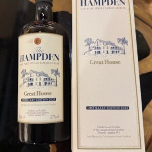 Hampden Great House Rum Distillery edition 2025